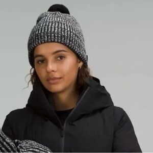 Lululemon Textured Fleece-Lined Knit Beanie